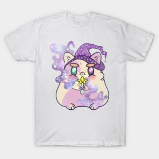 Kawaii Hamster Wizard Vintage Look T-Shirt